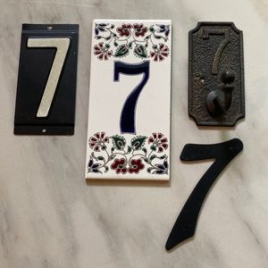 7️⃣ House Numbers: 7 7️⃣